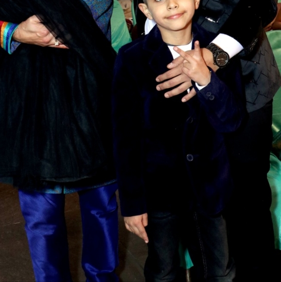 Blue Blazer for Kids . Age 7 _ 8 Years - Picture 3 of 3